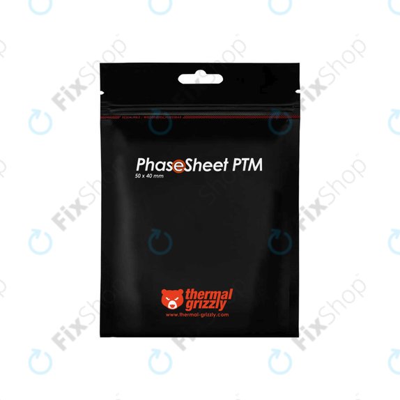 Wärmeleitpad 50x40x0,2mm, Thermal Grizzly PhaseSheet PTM