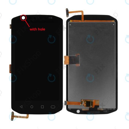 Zebra TC70, TC72, TC75, TC77 - LCD Display + Touchscreen Front Glas TFT (ohne Aussparung)