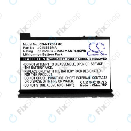 Batterie für Insta360 One X4, 2350mAh, Li-Ion, 3.85V, CINSBBMA, HQ