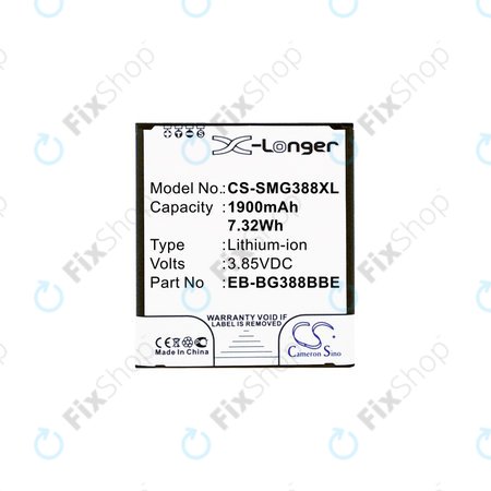 Samsung Galaxy Xcover 3 G388F - Akku Batterie EB-BG388BBE 1900mAh HQ