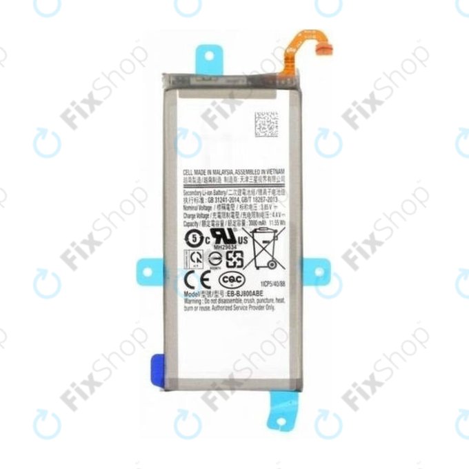 Samsung Galaxy A6 A600 (2018) - Akku Batterie EB-BJ800ABE 3000mAh