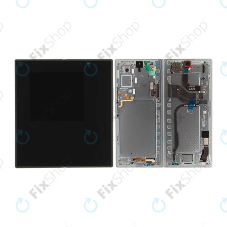 Samsung Galaxy Z Fold 7 F966B - LCD Display + Touchscreen Front Glas + Rahmen (Mint) OLED