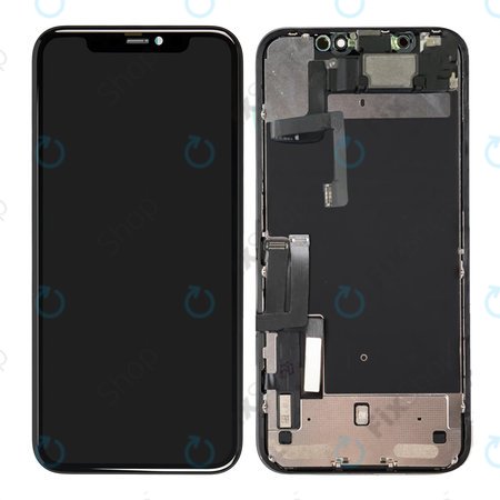 Apple iPhone 11 - LCD Display + Touchscreen Front Glas + Rahmen - 661-15932 Genuine Service Pack