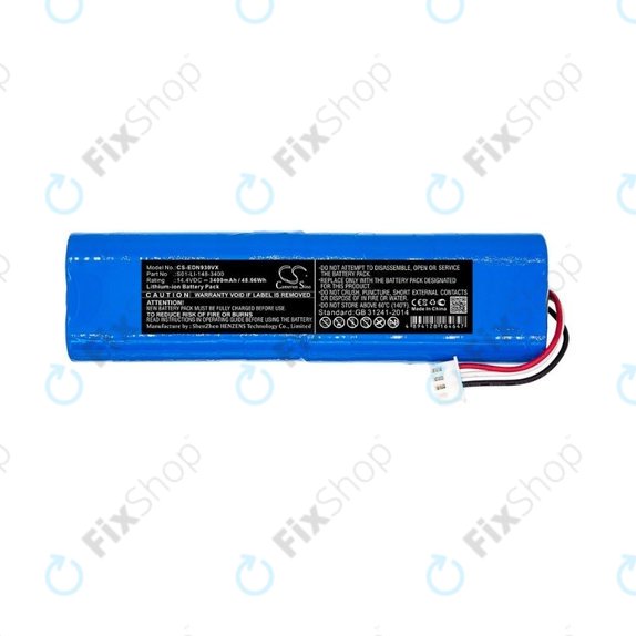 Ecovacs Deebot Ozmo 900-series, N-series, T-series, Yeedi Vac 2 Pro - Akku Batterie S01-LI-148-3400 Li-Ion 14.4V 3400mAh HQ