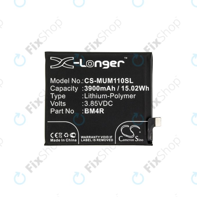Xiaomi Mi 10 Lite - Akku Batterie BM4R 3900mAh HQ