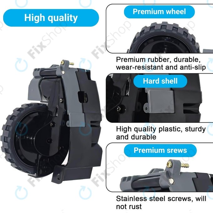 iRobot Roomba e-series, i-series, j-series - Rad mit Motor (Rechts)