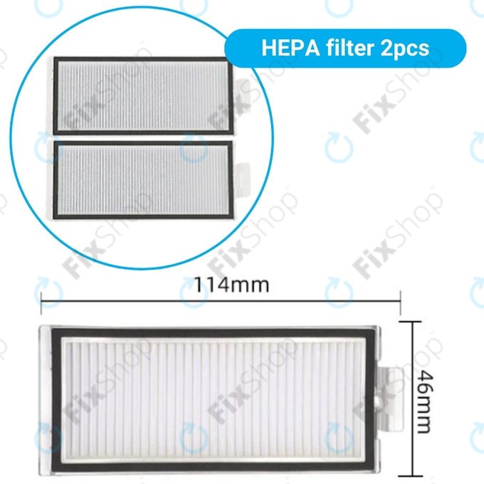 Xiaomi Roborock Q7, Q7+, Q7 Max, Q7 Max+, T8 - Standard-Set (Weiß)