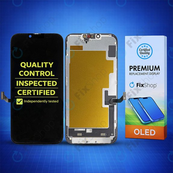Display Soft OLED für iPhone 14 Plus - Touchscreen + Rahmen, DIAGNOSTIC