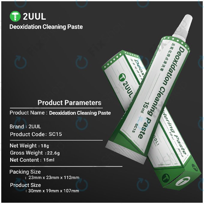 Deoxidationspaste zur Lötspitzen-Reaktivierung, 2UUL SC15, 15ml