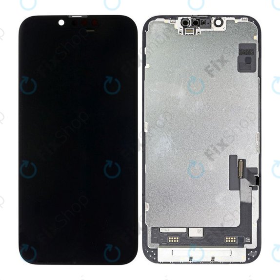 Display In-Cell FHD für iPhone 14, Touchscreen-Glas mit Rahmen, FixPremium