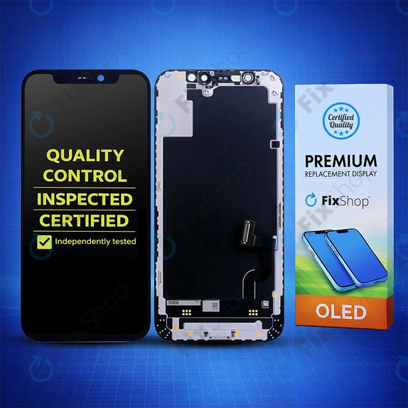 Apple iPhone 14 - LCD Display + Touchscreen Front Glas + Rahmen Hard OLED FixPremium