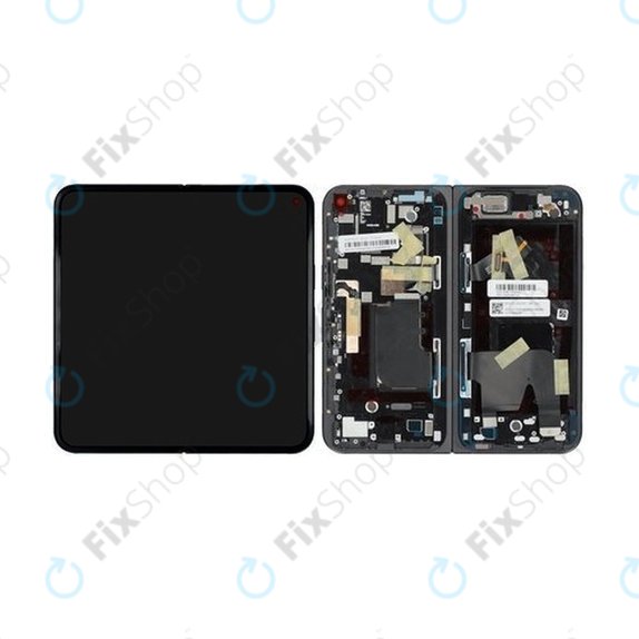 Display für Google Pixel 9 Pro Fold, Inner, Obsidian, Touchscreen-Glas ohne Rahmen, G949-00903-00, Genuine Service Pack