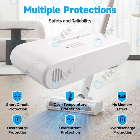 Akku batterie für Xiaomi Dreame G9, G10, T10, T20, R10, 3027689, Li-Ion, 25.2V, 3500mAh