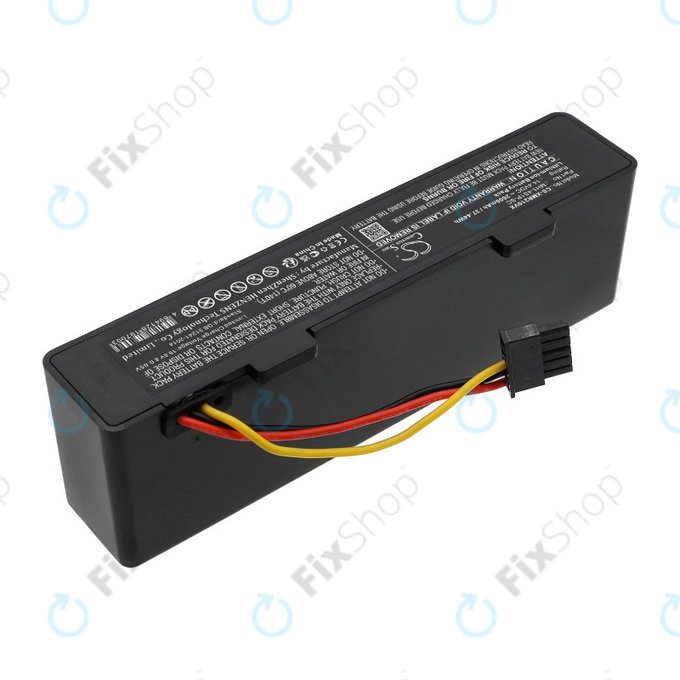 Batterie für Xiaomi VIOMI V3, Mijia 2, Mi Robot Vacuum Mop P, 2600mAh, Li-Ion, 14.4V, MH1-4S1P-SC, HQ