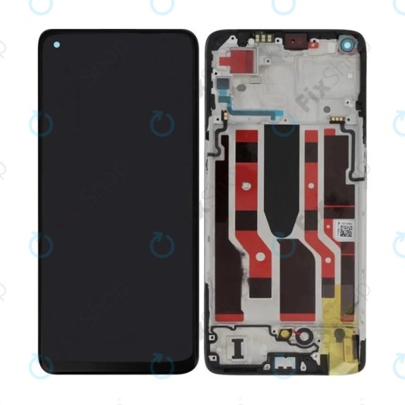 Oppo Reno 7 Lite - LCD Display + Touchscreen Front Glas + Rahmen TFT