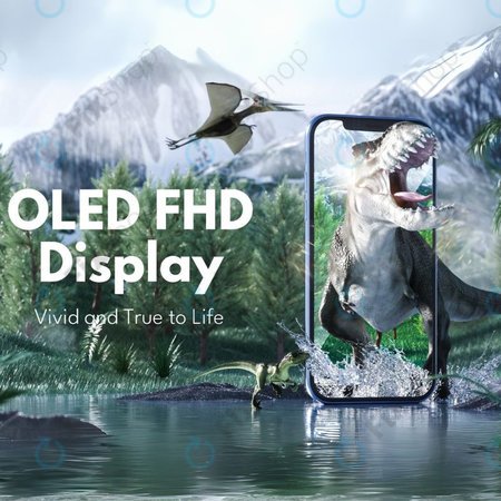 Display Soft OLED für iPhone 15 Pro - Touchscreen + Rahmen, DIAGNOSTIC