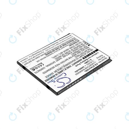 Akku batterie für ZTE Blade A3, A5, Optus X Power 2, 2400mAh, Li-Ion, 3.8V, Li3826T43P4h695950, HQ