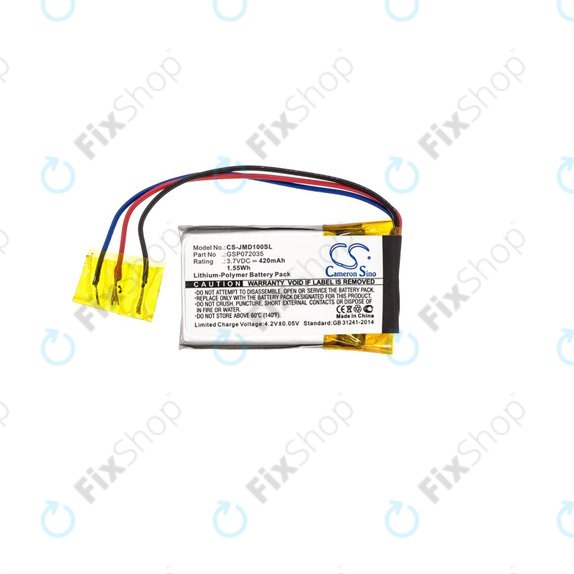 JBL Go - Akku Batterie GSP072035 Li-Pol 420mAh HQ