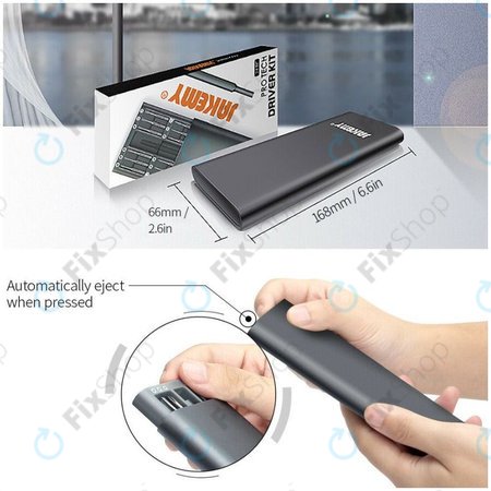 Jakemy JM-8168 - Magnetischer Mehrzweck-Präzisionsschraubendreher-Satz 24in1