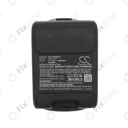 Philips Series 9000 AquaTrio, 8000-series, 7000-series - Akku Batterie IBD014GA Li-Ion 25.9V 2200mAh HQ