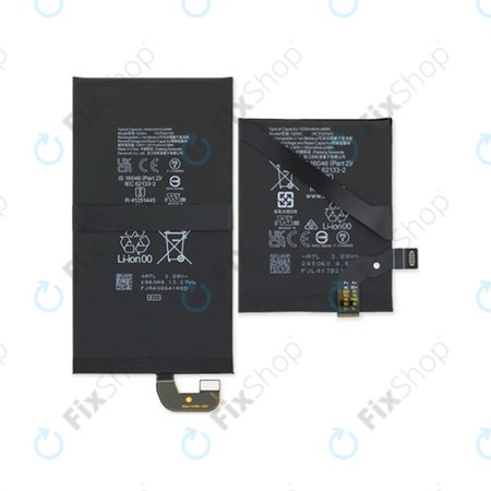 Google Pixel 9 Pro Fold - Akku Batterie G06KA, GE59C 4650mAh (2Stk.)