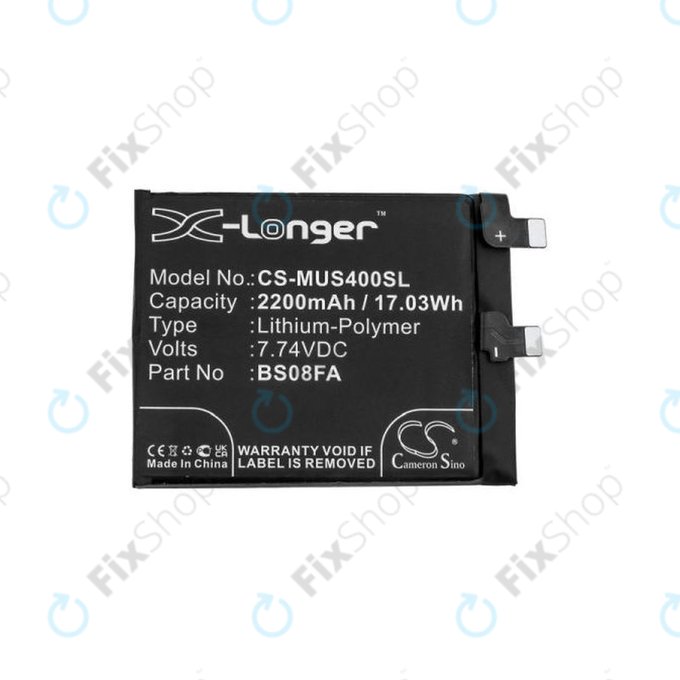 Xiaomi Black Shark 4, 4S - Akku Batterie BS08FA 2200mAh HQ
