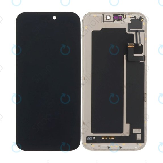 Apple iPhone 17 Pro Max - LCD Display + Touchscreen Front Glas + Rahmen Refurbished