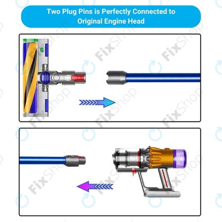 Dyson V12 - Absaugstab (Blau)