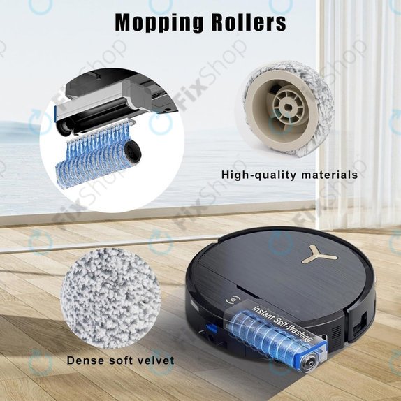 Ecovacs Deebot X9 Pro Omni, X9 Pro, X8 Pro Omni, X8 Omni, T80 Omni, T80 - Wischwalze