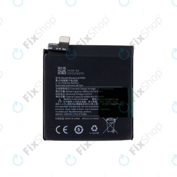 OnePlus 7 Pro - Akku Batterie BLP699 4000mAh