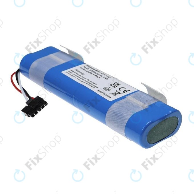 Xiaomi Mi Robot Vacuum Mop Pro (P), 2 (Mijia 2C), Viomi V2 Pro, Proscenic LDS M7 - Akku Batterie STYJ02YM, MH1-4S1P-SC Li-Ion 14.8V 3400mAh