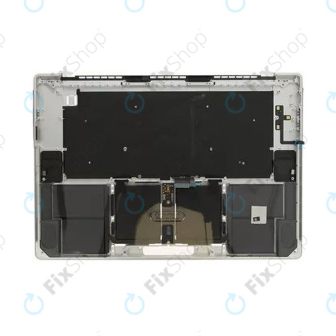 Oberer Tastaturrahmen für MacBook Pro 16" A2780 (2023), mit US-Tastatur und Akku, Silver, 661-32190, Genuine Apple