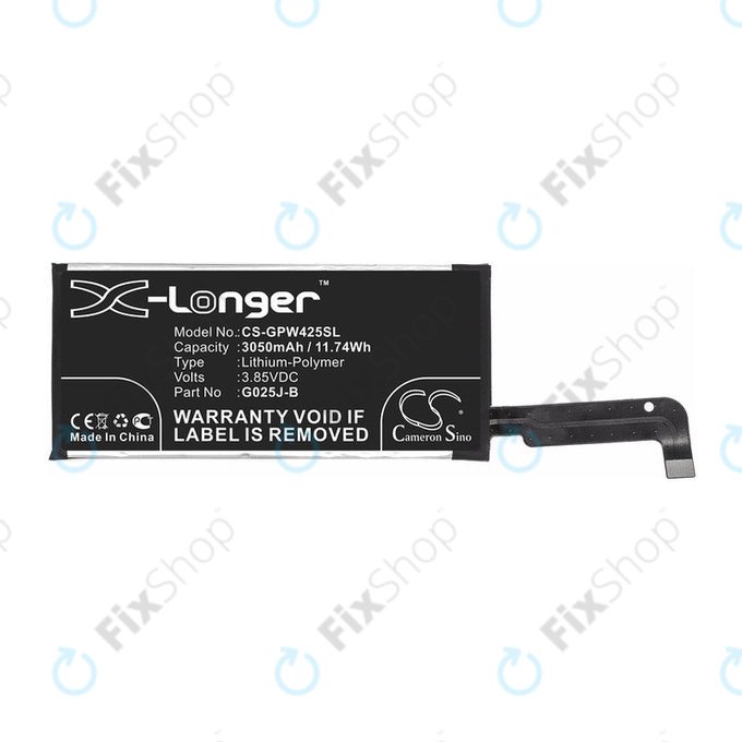 Google Pixel 4a 4G - Akku Batterie G025J-B 3050mAh HQ