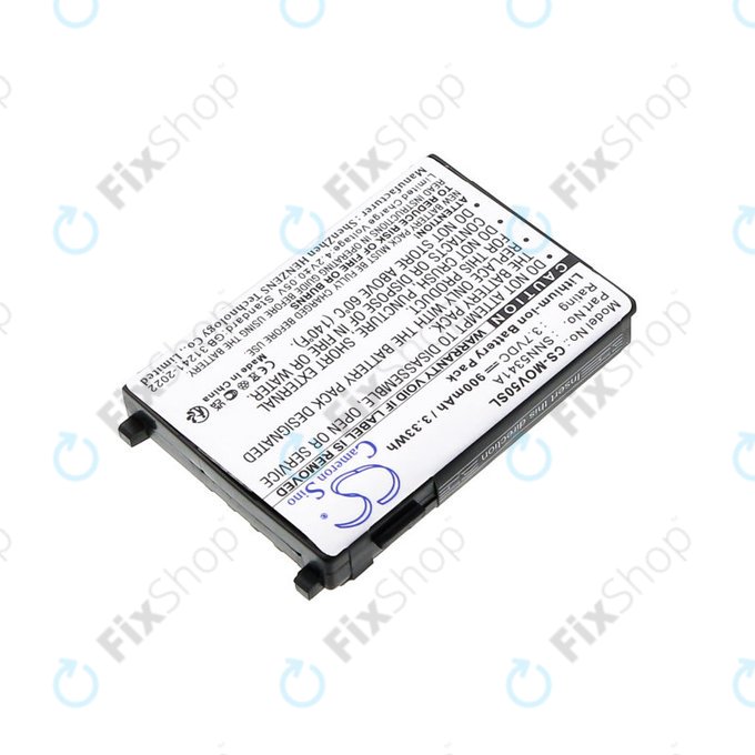 Batterie für Motorola V3688, V2188, L2000, V998+, 900mAh, Li-Ion, 3.7V, SNN5341A, HQ