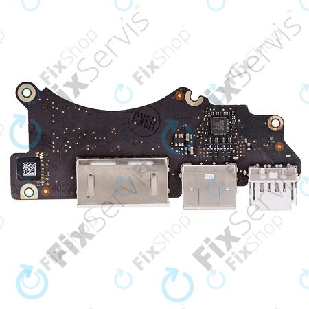 Apple MacBook Pro 15" A1398 (Late 2013 - Mid 2014) - I/O PCB Board (HDMI, USB, SD) (Pravá)