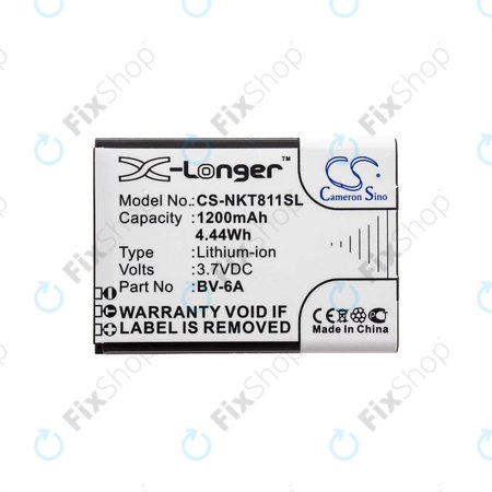 Nokia 8110 TA-1048 TA-1059 - Akku Batterie BV-6A 1200mAh HQ