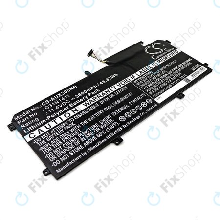 Akku batterie für Asus Zenbook UX305, 3800mAh, Li-Pol, 11.4V, C31N1411, HQ