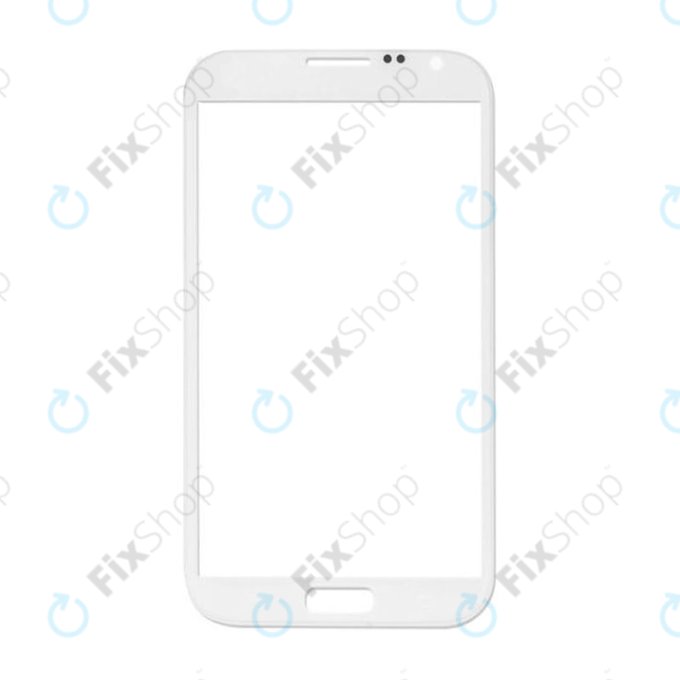 Samsung Galaxy Note 2 N7100 - Touchscreen Front Glas (White)