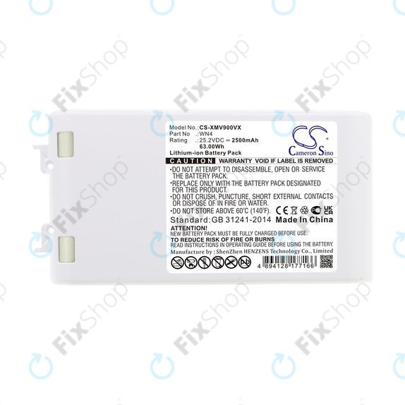 Akku batterie für Xiaomi Dreame V10, V9, V8, XR, 2500mAh, Li-Ion, 25.2V, WN4, HQ
