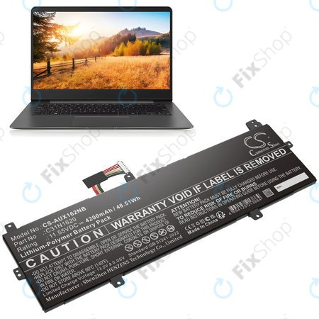 Batterie für Asus BX430, Expertbook B5440fa, P5240ua-1a, 4200mAh, Li-Pol, 11.55V, C31N1620, HQ