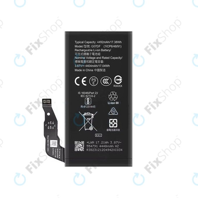 Google Pixel 8a - Akku Batterie GO7DF 4492mAh