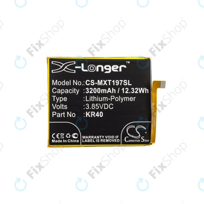 Motorola One Vision - Akku Batterie KR40 3200mAh HQ