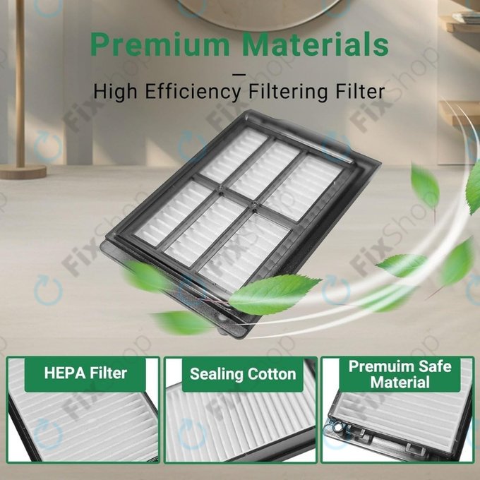 HEPA-Filter, 2 Stk. für iRobot Roomba Plus 505, 507, 405, 4020