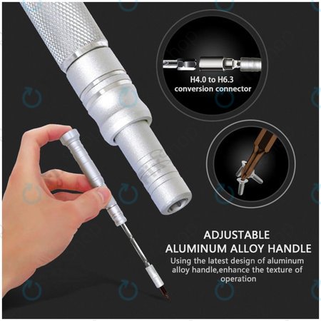 Jakemy JM-8166 - Multifunktions-Schraubendreher-Werkzeugsatz 61in1