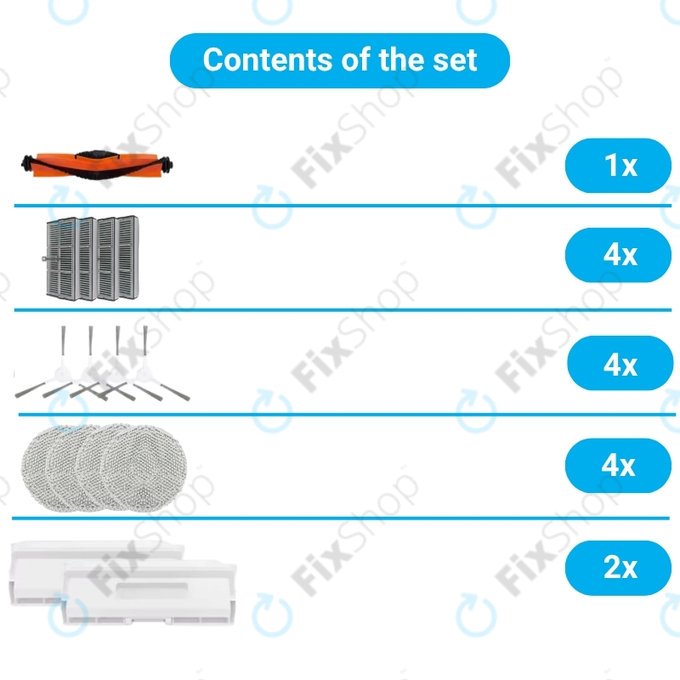Xiaomi Robot Vacuum H40 - Komplett-set