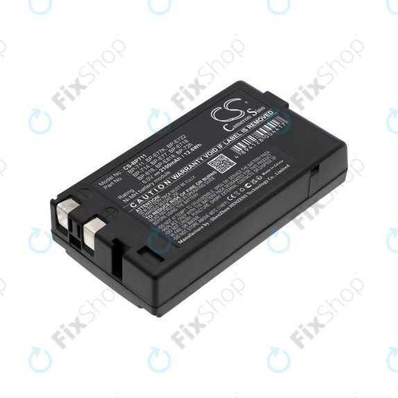 Batterie für Canon E06, Canon E07, 2100mAh, Ni-MH, 6V, BP-711, HQ