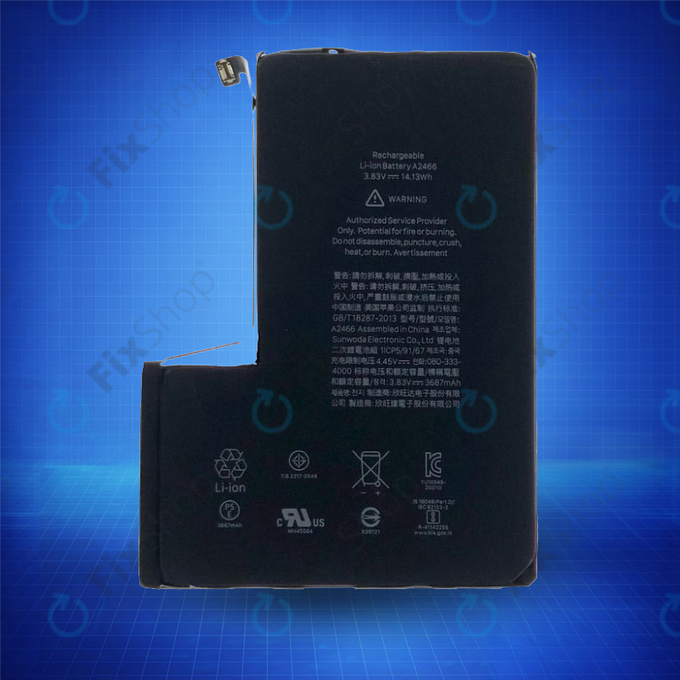 Apple iPhone 12 Pro Max - Akku Batterie A2466 3687mAh Service Pack
