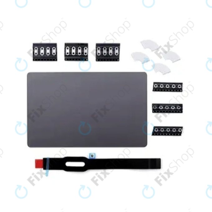 Kompletter Trackpad für MacBook Pro 16", A3403 (2024), Space Black, 661-46156, Genuine Apple