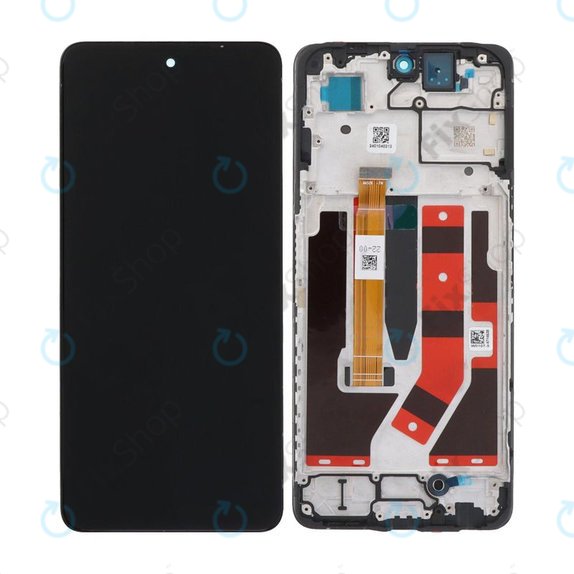 OnePlus Nord CE 3 Lite - LCD Display + Touchscreen Front Glas + Rahmen (Chromatic Gray) TFT