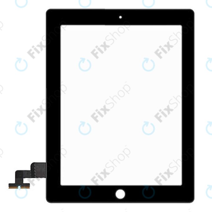 Apple iPad 2 - Touchscreen Front Glas (Black)